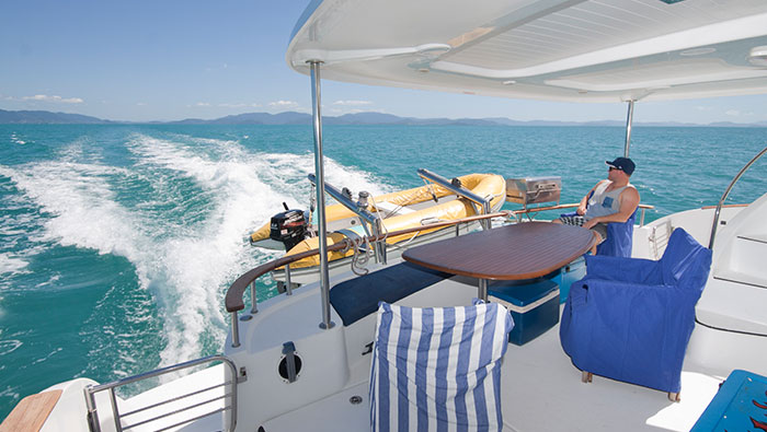 skippered catamaran whitsundays